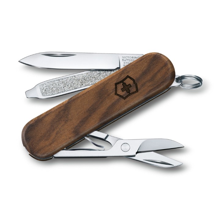 Scyzoryk Victorinox Classic SD Wood, 58mm, orzech