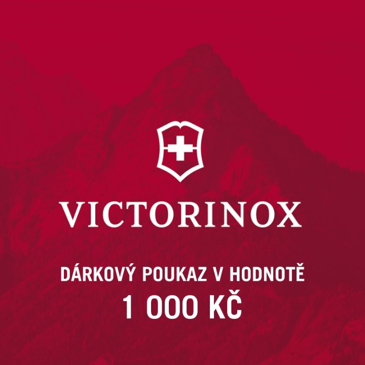 Dárkový poukaz Victorinox 1000 Kč