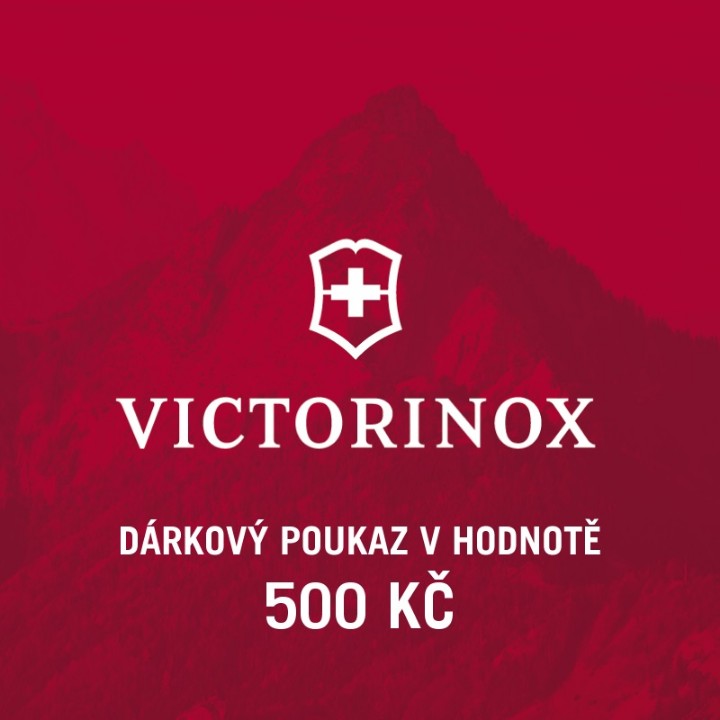 Dárkový poukaz Victorinox 500 Kč