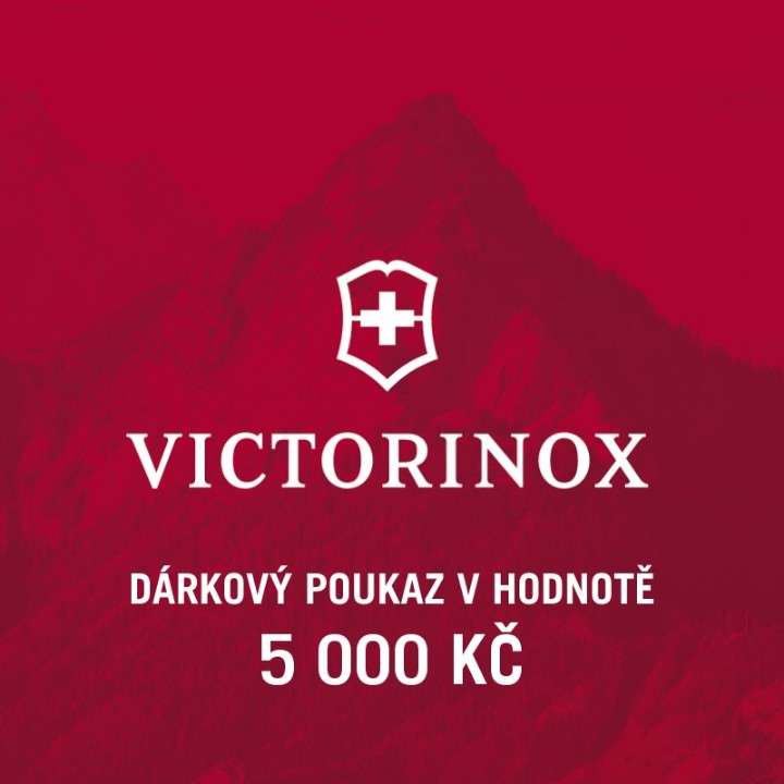 Dárkový poukaz Victorinox 5000 Kč