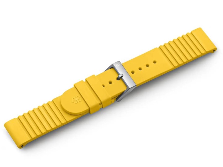 Kauczukowy pasek Victorinox D1 21mm - Żółty