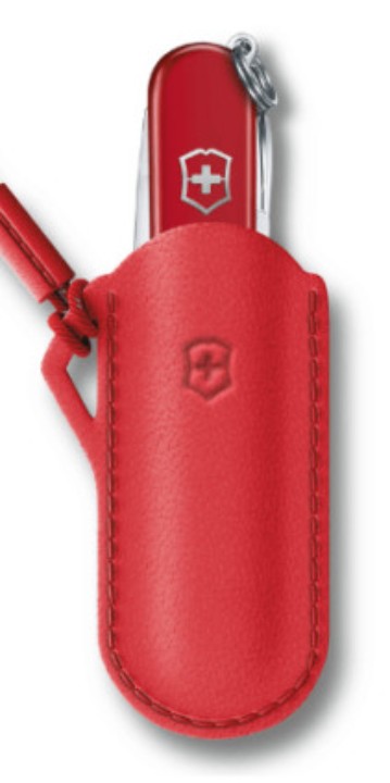 Set Scyzoryk Victorinox ze skórzanym etui Classic SD 58, Style Icon