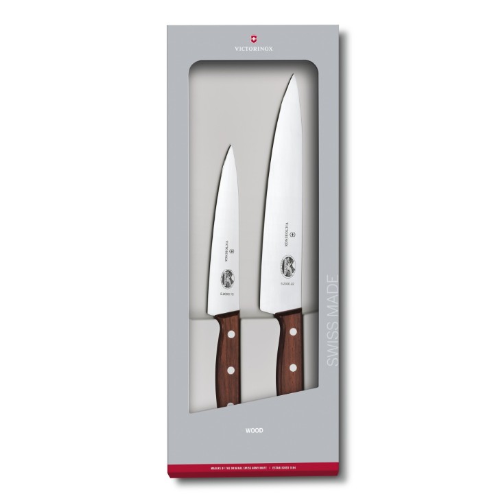 Zestaw noży do porcjowania Victorinox Wood 2 szt