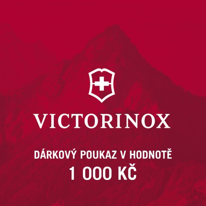 Dárkový poukaz Victorinox 1000 Kč