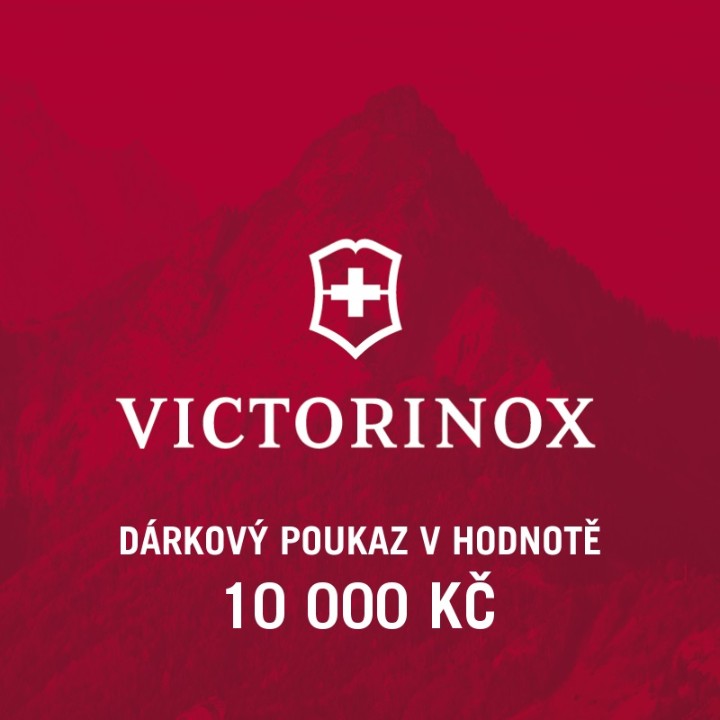 Dárkový poukaz Victorinox 10000 Kč