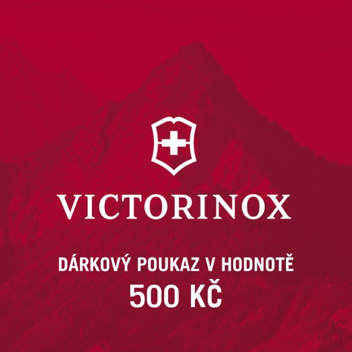 Dárkový poukaz Victorinox 500 Kč