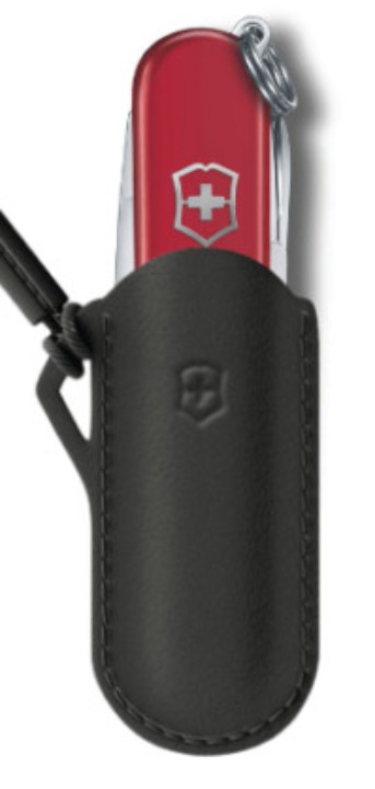 Set Scyzoryk Victorinox ze skórzanym etui Classic SD 58, Style Icon