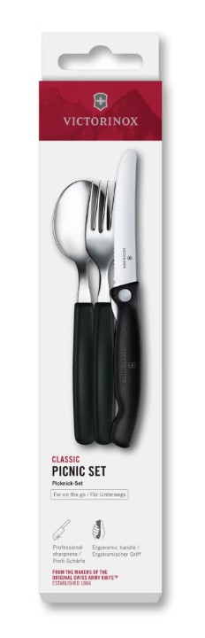 Piknikový set příborů Victorinox Swiss Classic 3ks